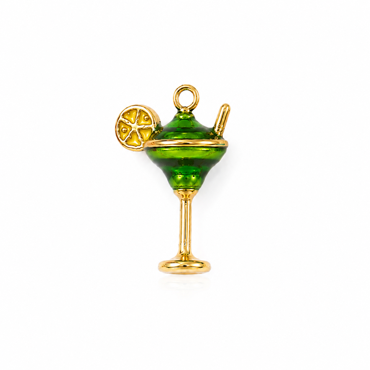 Cocktailglas Charm in Grün