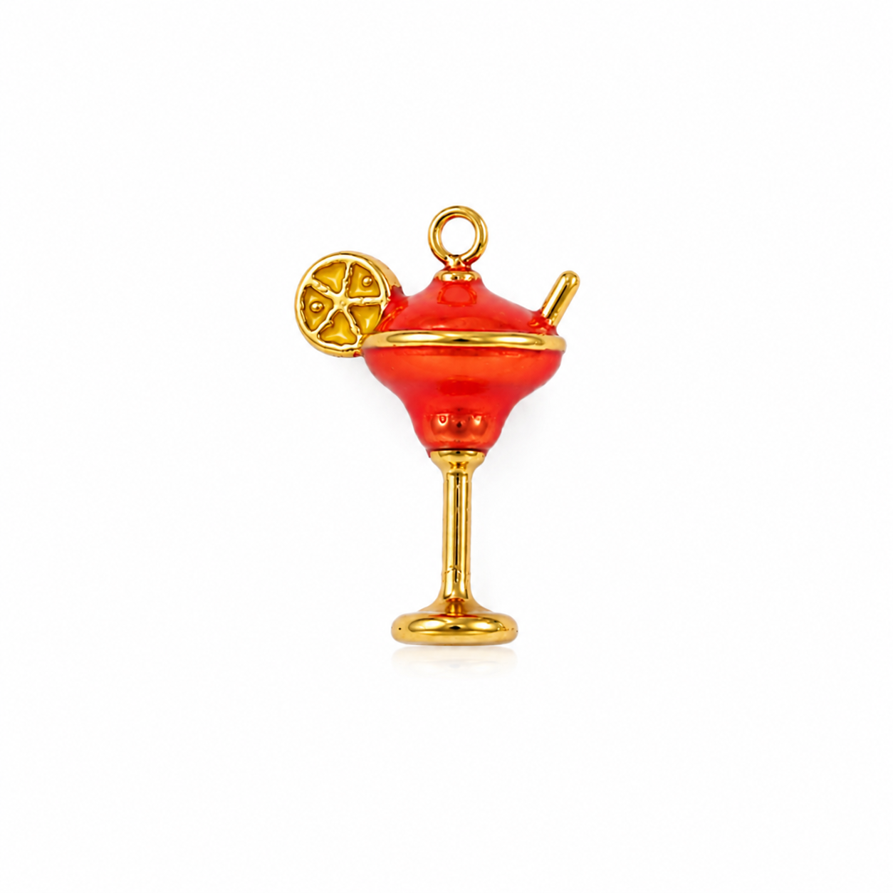 Cocktailglas Charm in Orange