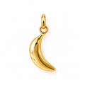 Banane-Charm Anhänger Gold