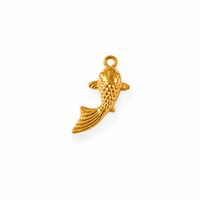 Goldfisch Anhänger 3D – Maritimer Koi Fisch Charm