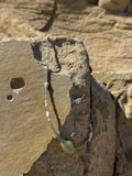 Aventurine Flow – Kette mit Aventurin, Süßwasserperlen & Glasperlen