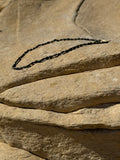 Copper Tide – Süßwasserperlenkette in Braun-Moos-Kupfer