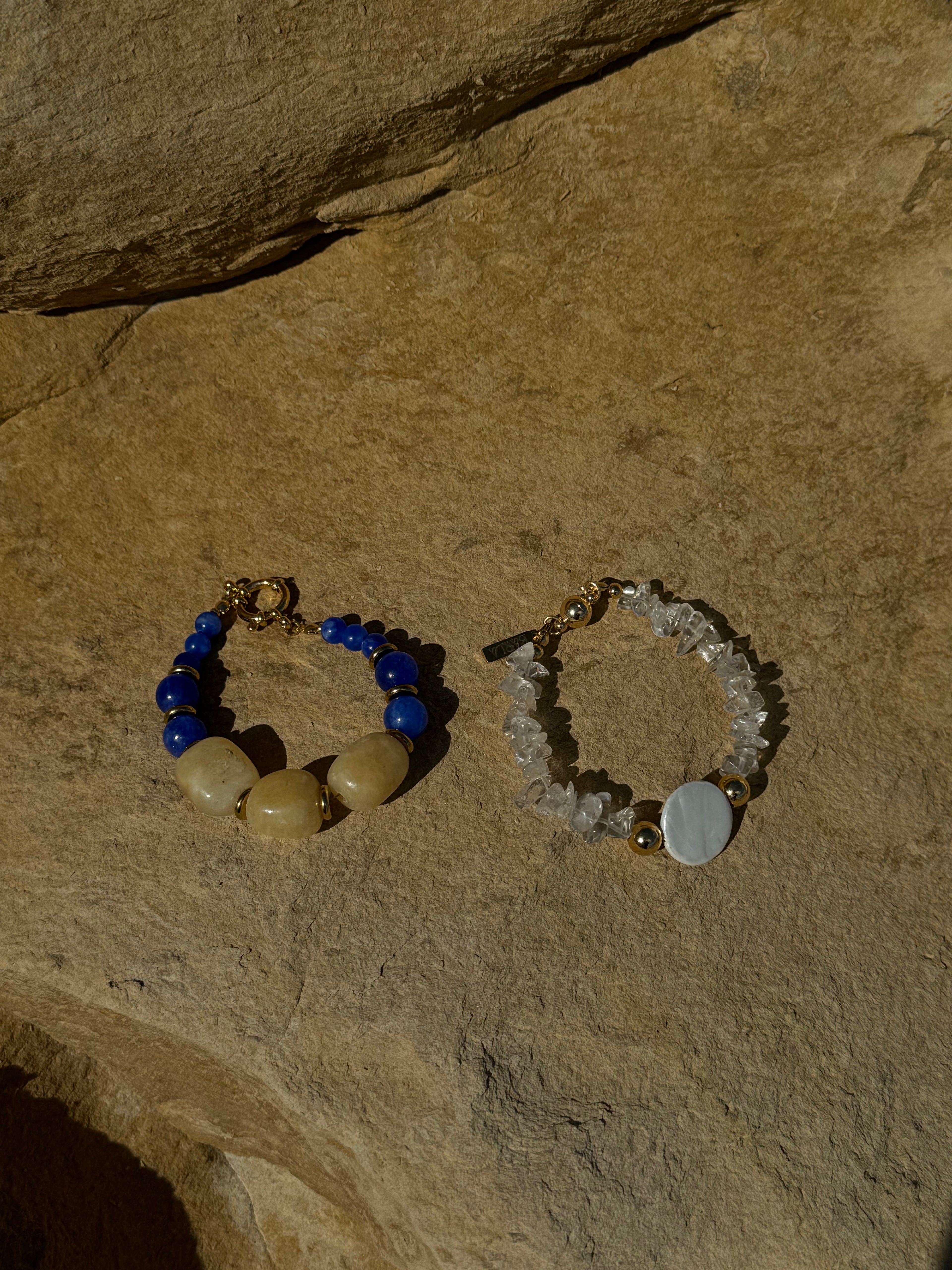 Brisa Marina Armband | Lapislazuli & Naturstein