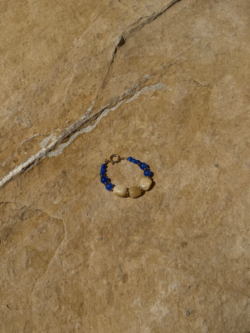 Brisa Marina Armband | Lapislazuli & Naturstein