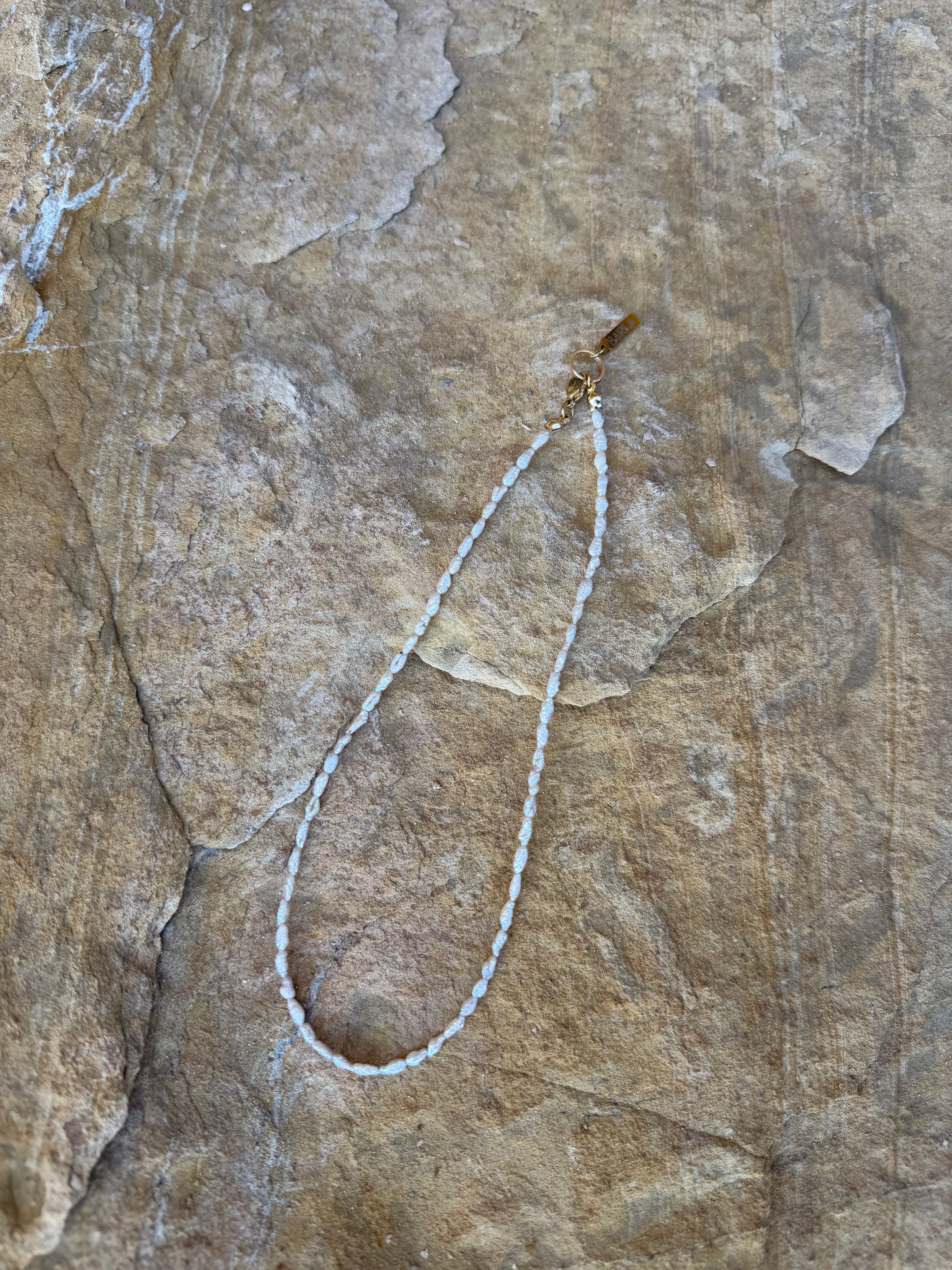 Pure Süßwasserperlenkette