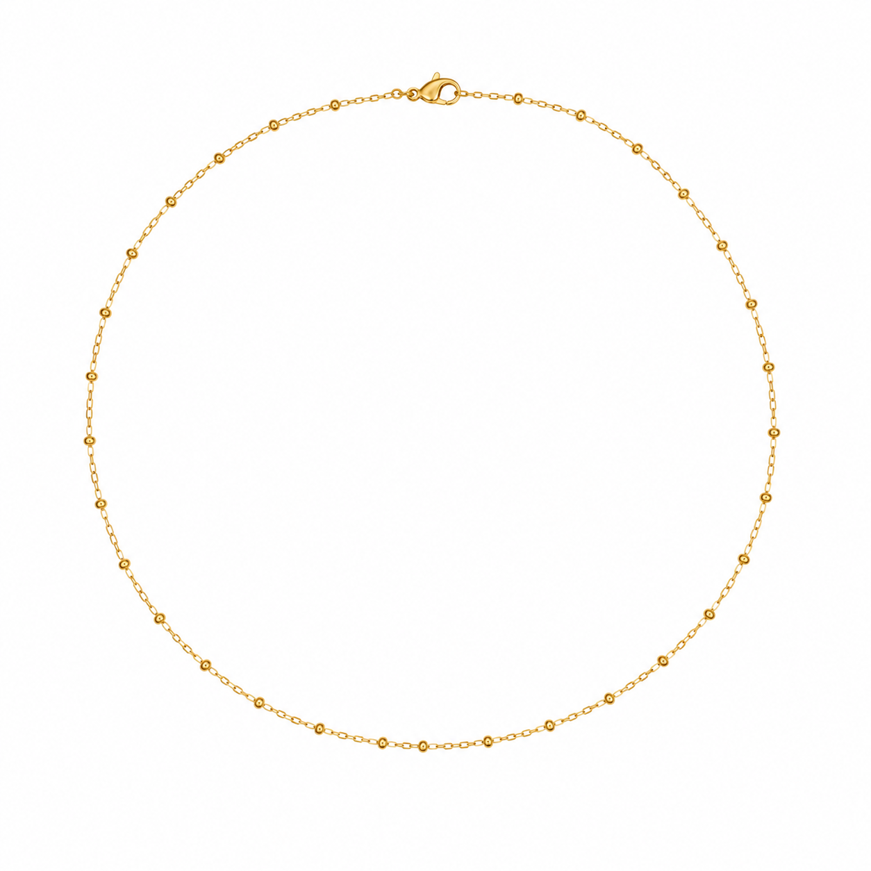 LIBRE DELICATE Gliederkette für Charms | Edelstahl 18K vergoldet