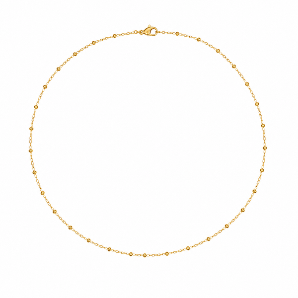 LIBRE DELICATE Gliederkette für Charms | Edelstahl 18K vergoldet