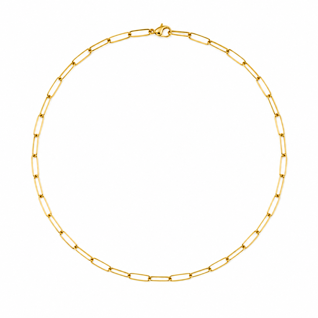 LIBRE EVERYDAY Gliederkette für Charms | Edelstahl 18K vergoldet