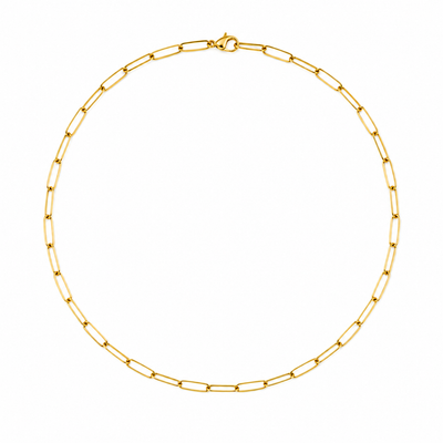 LIBRE EVERYDAY Gliederkette für Charms | Edelstahl 18K vergoldet