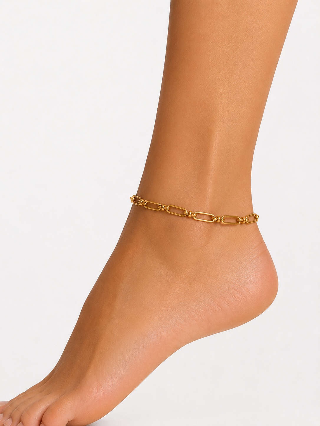 LIBRE POWER Gliederkette für Charms | Edelstahl 18K vergoldet