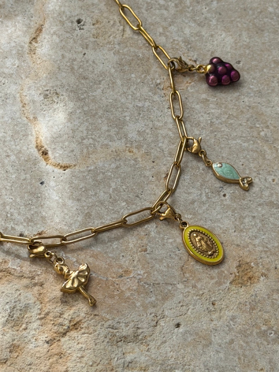 LIBRE EVERYDAY Gliederkette für Charms | Edelstahl 18K vergoldet