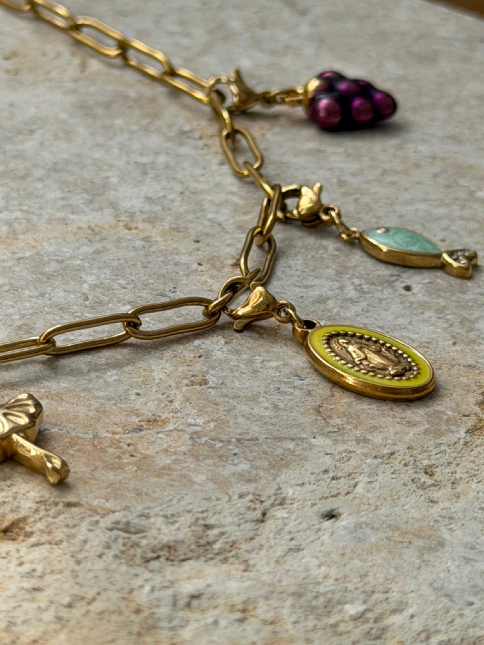 LIBRE EVERYDAY Gliederkette für Charms | Edelstahl 18K vergoldet