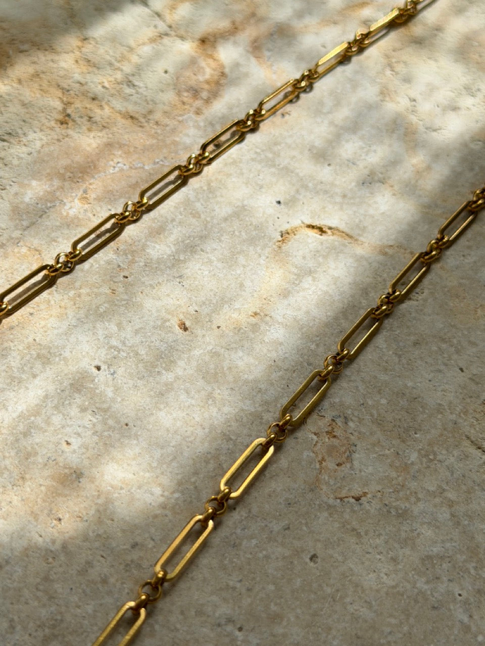 LIBRE STATEMENT Gliederkette für Charms | Edelstahl 18K vergoldet