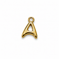 Buchstaben Anhänger Gold – Mini Initial Charm A bis Z | 18K vergoldet