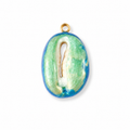 Muschel Charm Perlmutt "Monetaria"| Edelstahl 18K vergoldet