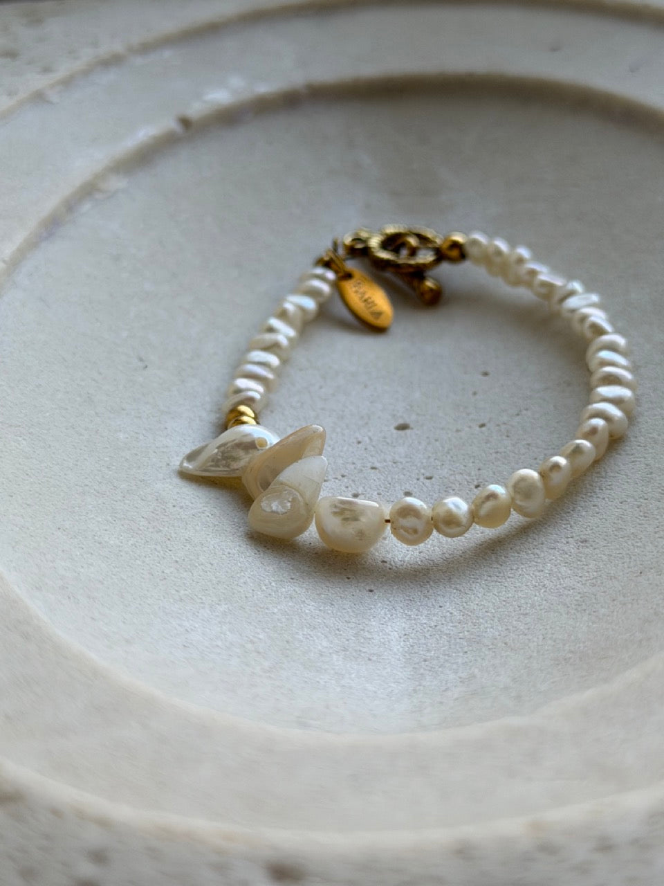 Perla Scultura Perlenarmband, handgefertigtes BARLA Unikat – Produktfoto 3