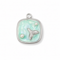 Quadratischer Fischschwanz Charm Produktbild
