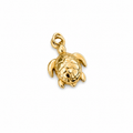 Schildkröten-Charm Gold – Maritimer Anhänger für Ketten & Armbänder | 18K vergoldet