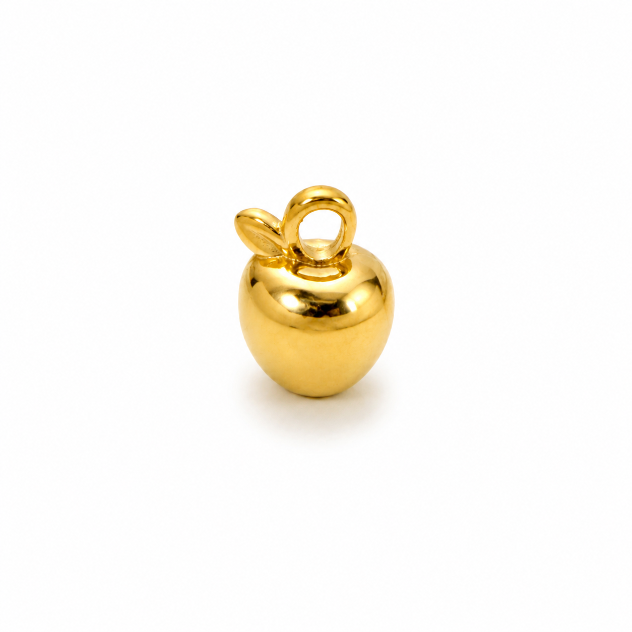 Goldener Apfel Anhänger Charm