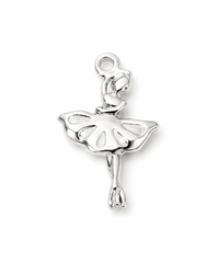 Ballerina Anhänger Silber – Kleiner Tanz Charm | Edelstahl