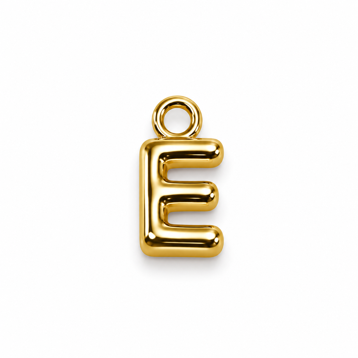 Buchstaben Anhänger Gold – Mini Initial Charm A bis Z | 18K vergoldet
