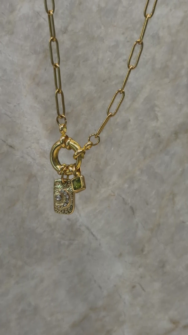 LIBRE EVERYDAY Gliederkette für Charms | Edelstahl 18K vergoldet
