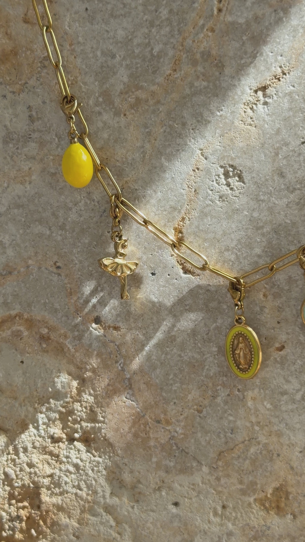 LIBRE EVERYDAY Gliederkette für Charms | Edelstahl 18K vergoldet