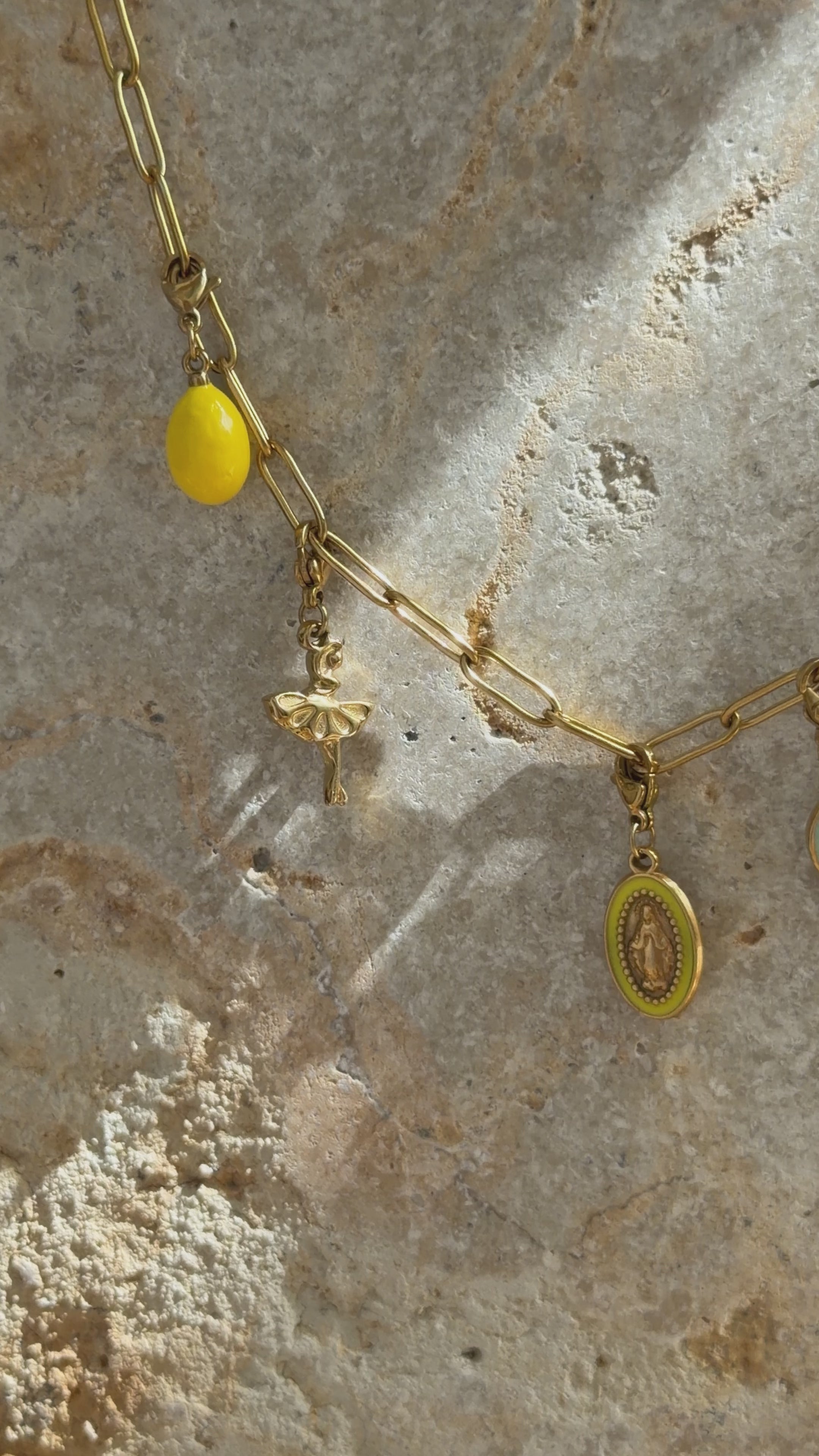 LIBRE EVERYDAY Gliederkette für Charms | Edelstahl 18K vergoldet