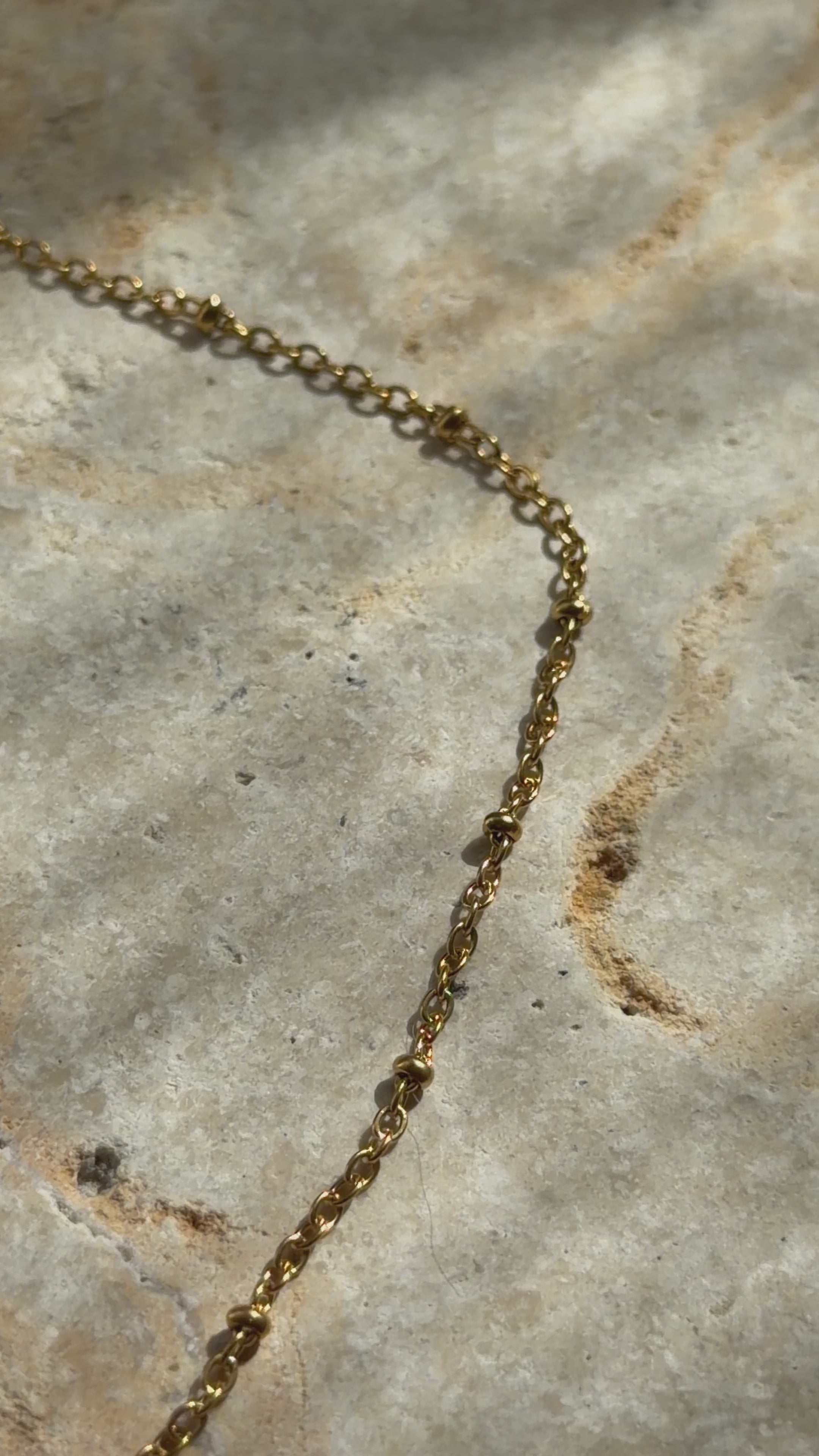 LIBRE DELICATE Gliederkette für Charms | Edelstahl 18K vergoldet