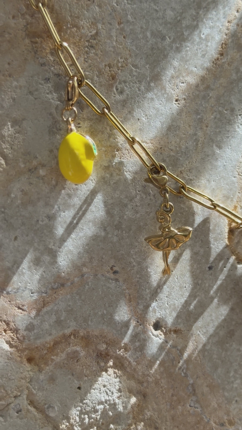 LIBRE EVERYDAY Gliederkette für Charms | Edelstahl 18K vergoldet