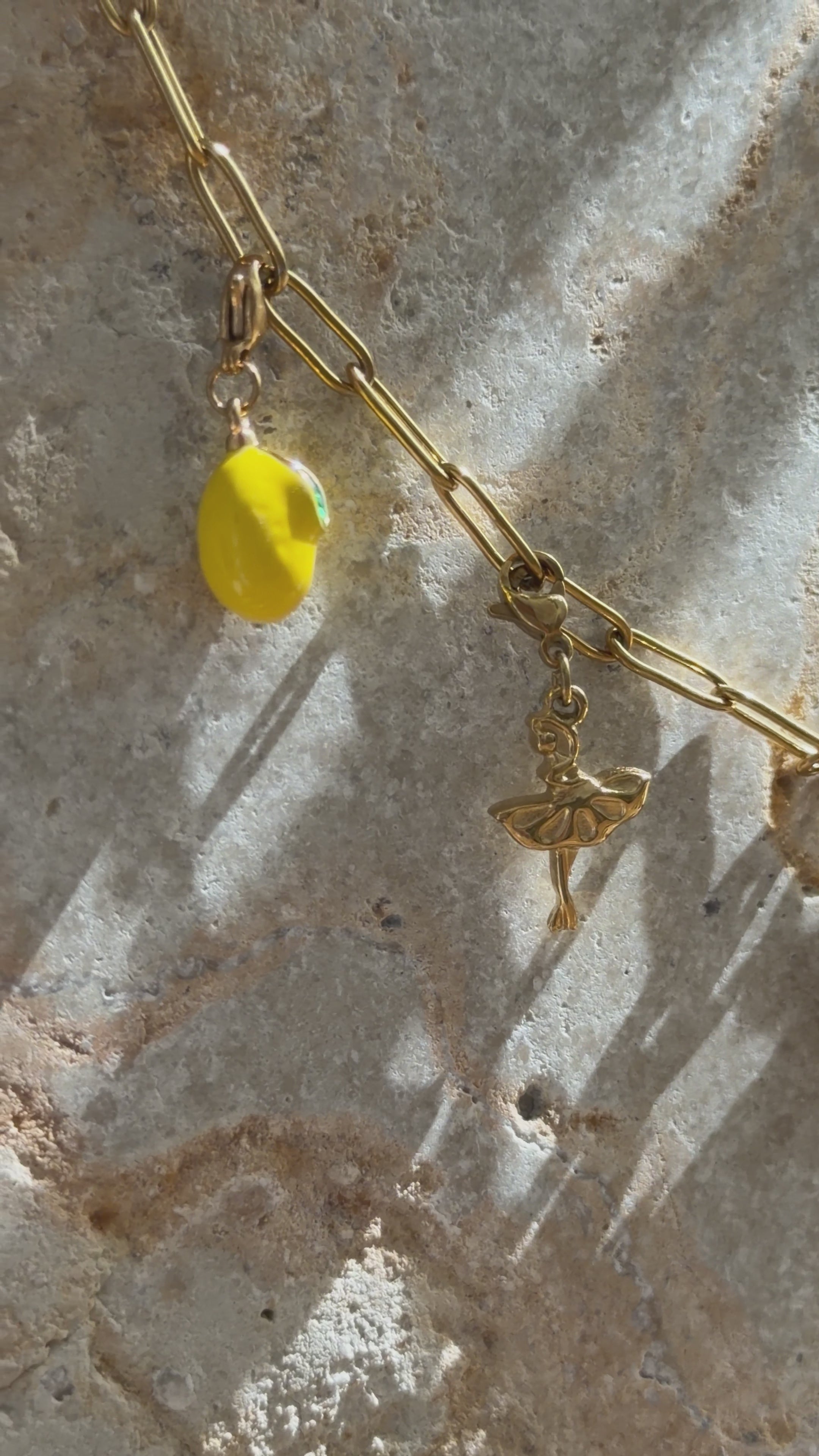 LIBRE EVERYDAY Gliederkette für Charms | Edelstahl 18K vergoldet